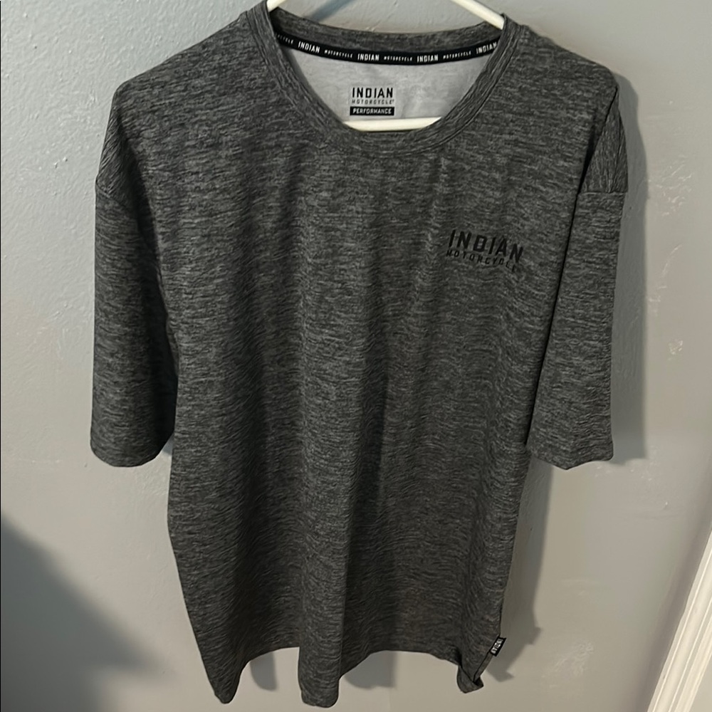 Indian Terrain Gray Short Sleeve performance tee